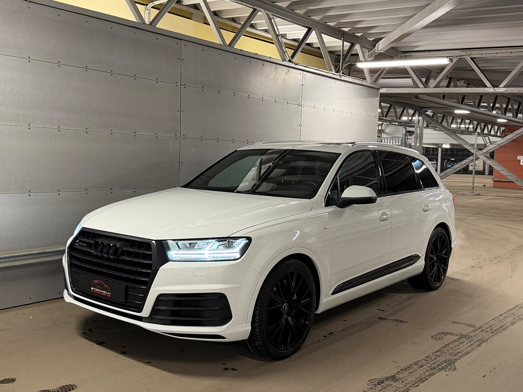 Audi Q7 3.0 TDI 272HK /7Sits PANORAMATAK/BOOSE GRYM SPEC Eu6
