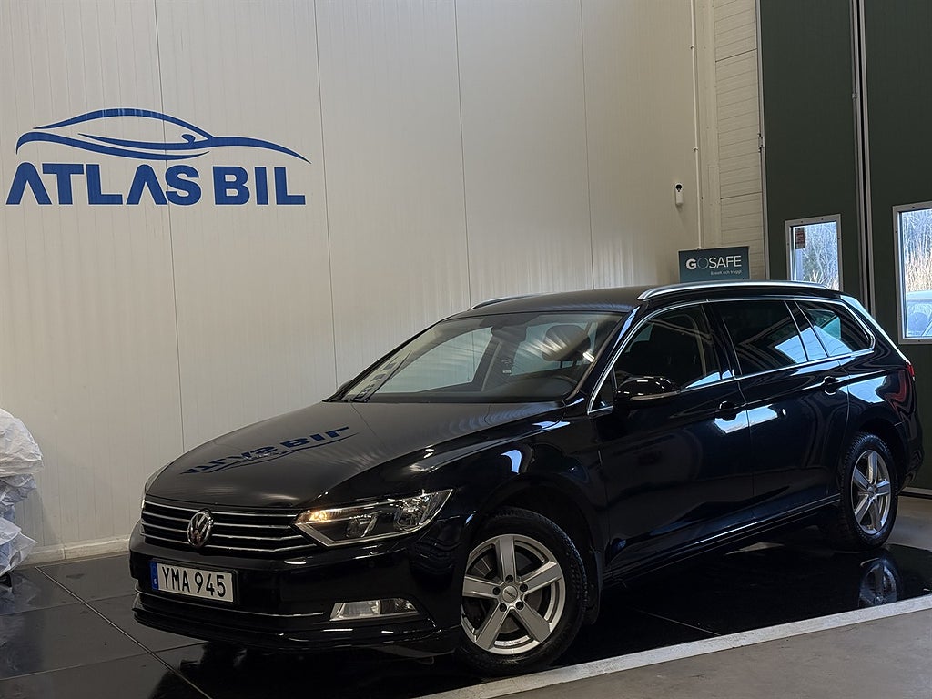 Volkswagen Passat Sportscombi 2.0 TDI DSG 150hk|Drag|Bkam|Carplay|Kamrembytt|