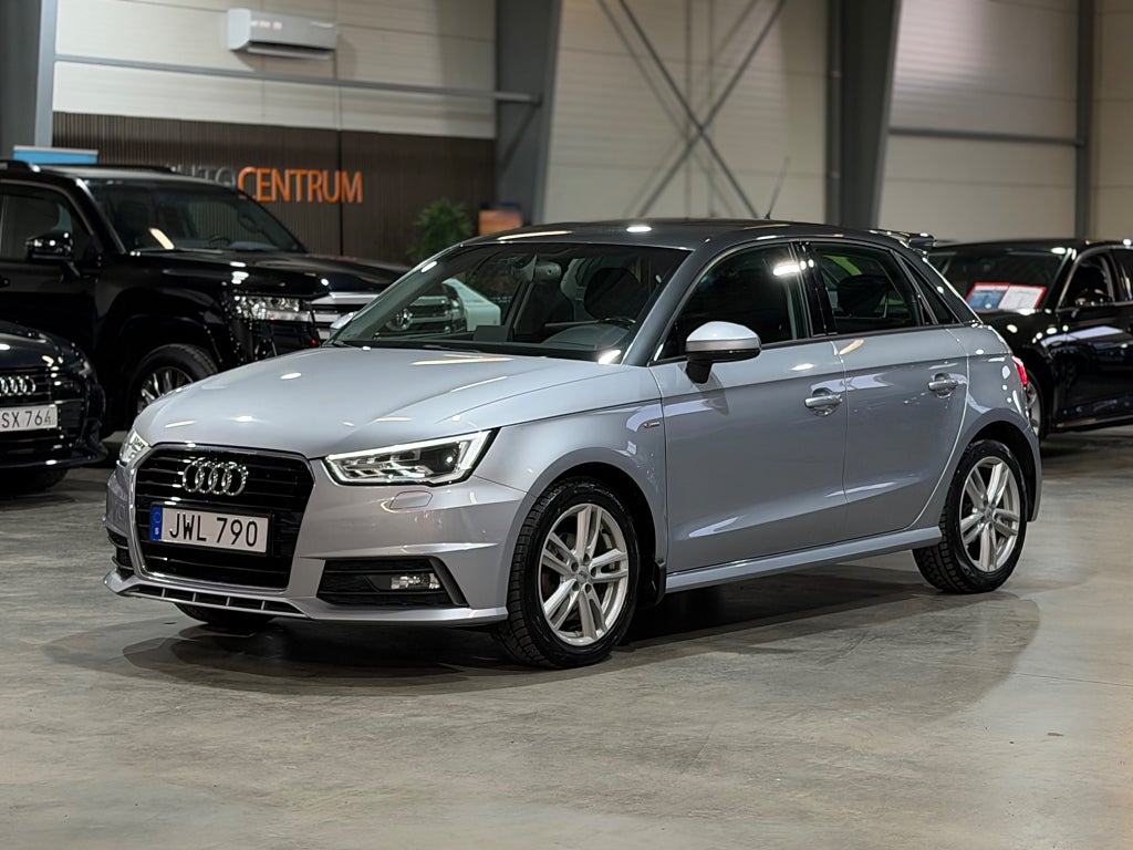 Audi A1 Sportback 1.0 TFSI S-Line P-Sensor NyServ 90hk