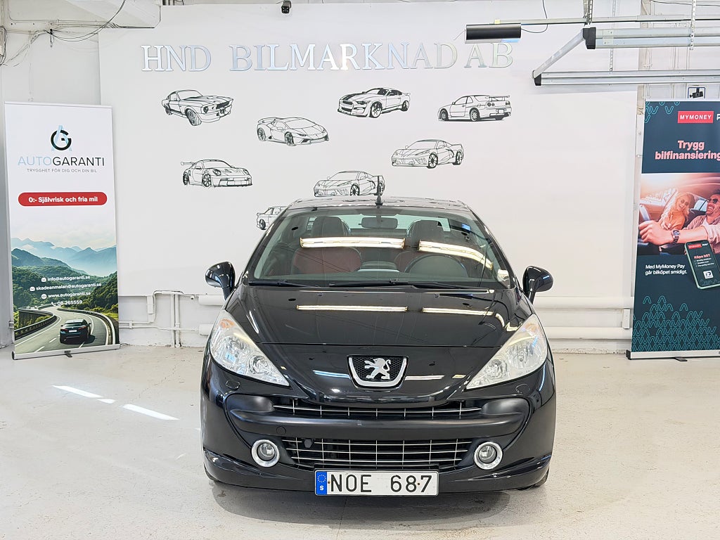 Peugeot 207 CC 1.6 VTi Ny Servad Ny Besiktad V-Vårdad Automat 120HK