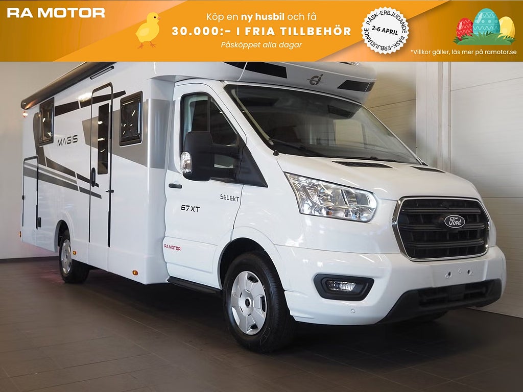 Ci Magis 67 XT  Aut I Solcell I Backkamera I Queensbed