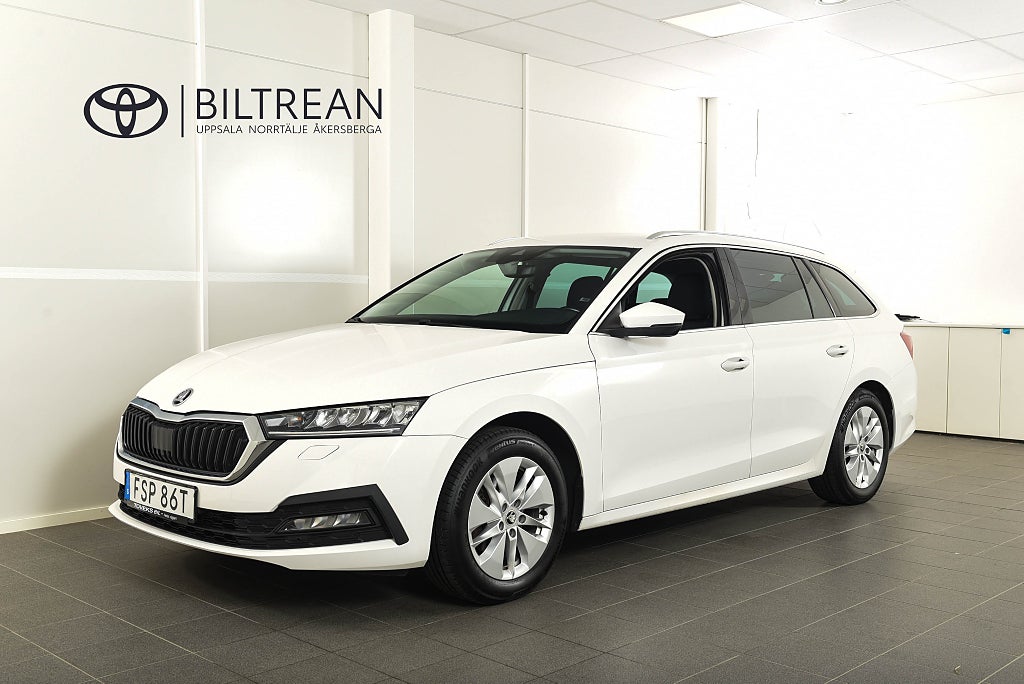 Skoda Octavia Kombi 1.0 TSI Ambition Drag Backkamera Värmare V-hjul
