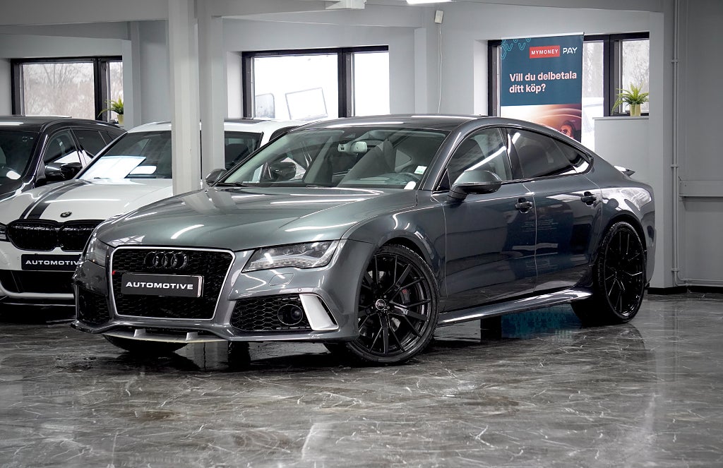 Audi RS7 Sportback 4.0 TFSI 560hk Bose HuD Navi B-kamera