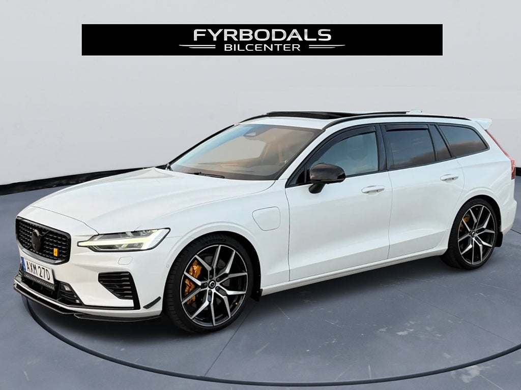 Volvo V60 T8 AWD 456hk Polestar Engineered Brembo Öhlins MOMS/VAT 2024 hos Fyrbodals Bilcenter i Uddevalla