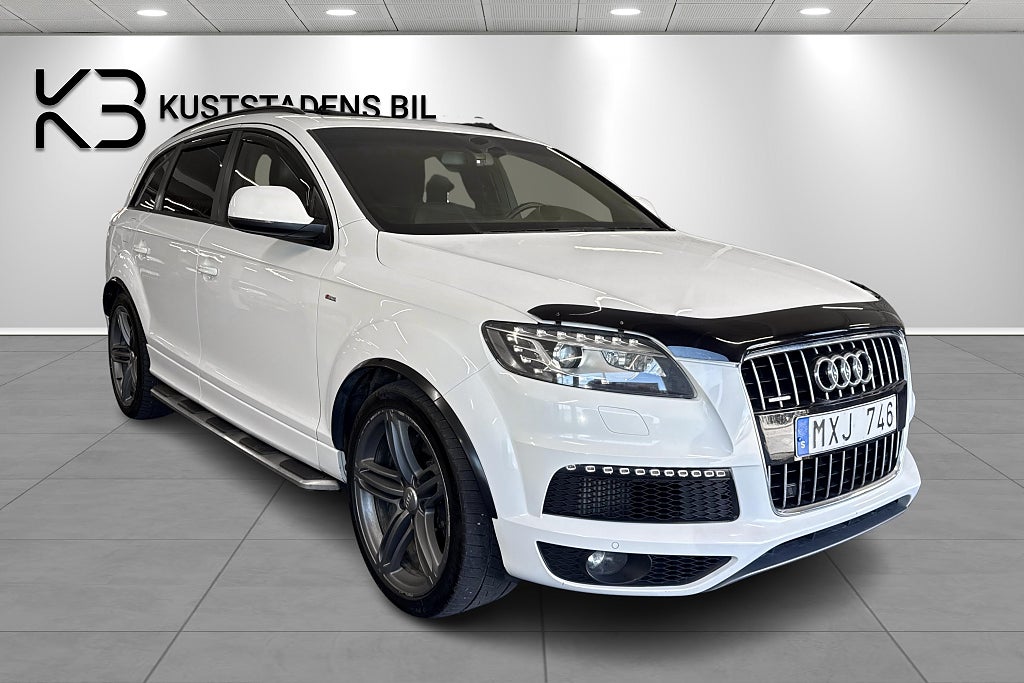 Audi Q7 3.0 TDI V6 quattro S Line 7 sits Drag Värmare Panorama