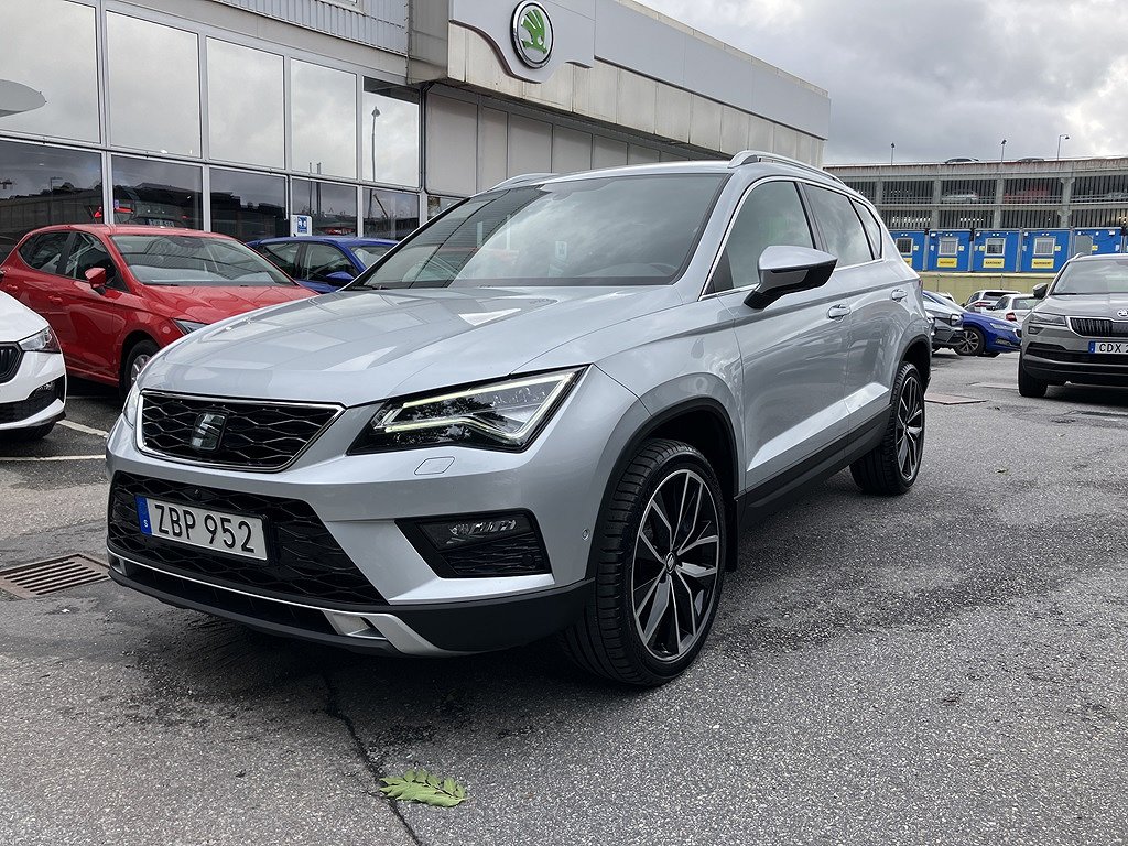 Seat Ateca Xcellence 2.0TDI 4X4 DRAG/VÄRMARE/V-HJUL FRIKTION