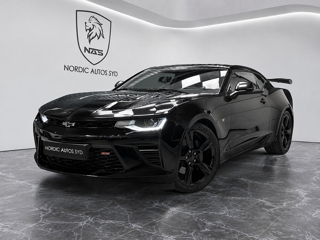 Chevrolet Camaro SS / Taklucka / Sv-såld / Taklucka / Carplay / Head up