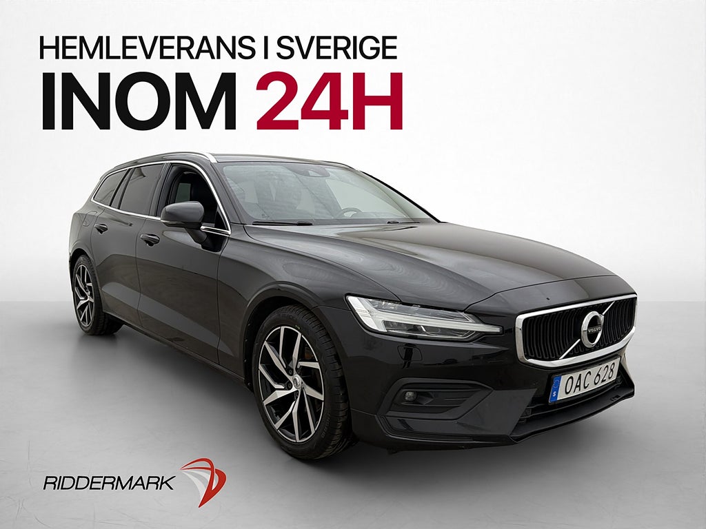 Volvo V60 D3 Momentum Halvskinn Värmare Kamera Navi Drag