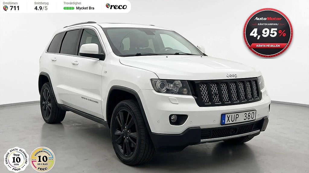 Jeep Grand Cherokee Limited S 3.0 V6 CRD 4WD 241hk Drag/Värmare/Pano