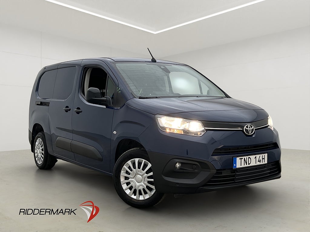 Toyota proace-city L2 Värm Drag 2xDörr CARPLAY B-Kamera Moms