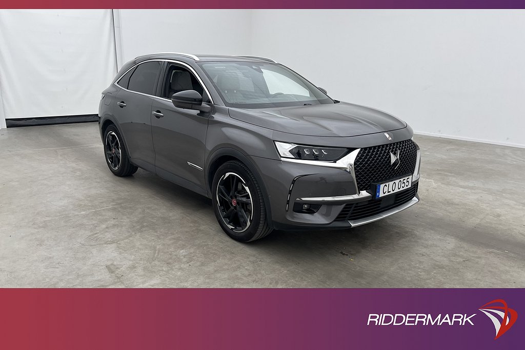 DS 7 Crossback Crossback E-Tense 4x4 300hk Exclusive Pano Focal MOMS