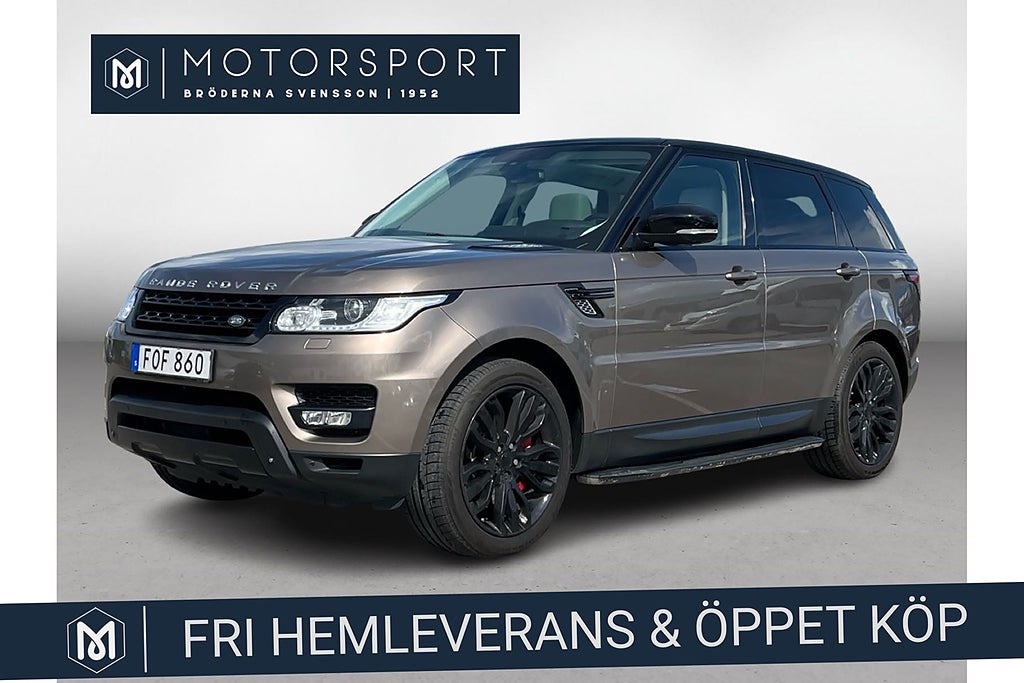 Land Rover Range Rover Sport 3.0 4WD HSE Pano Värmare Drag