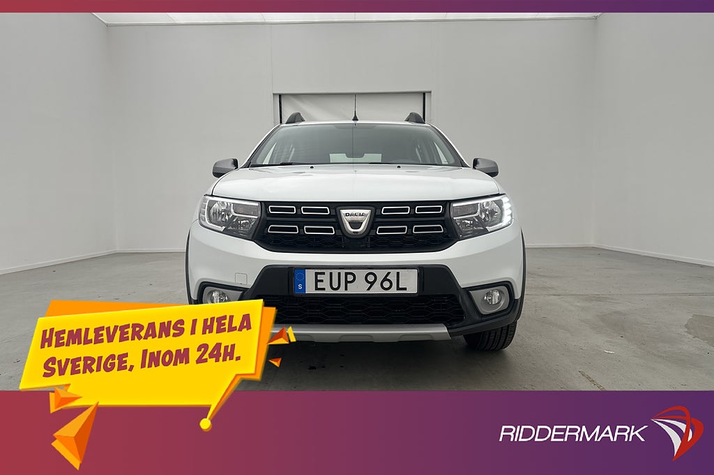 Dacia Sandero Stepway 1.0 TCe 101hk Sensorer Navi Bluetooth