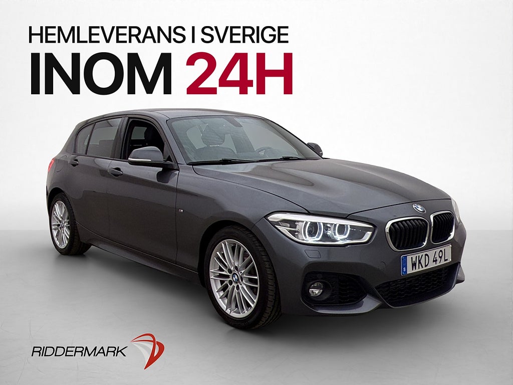 BMW 118I 136hk M Sport P-Sensorer Skinn Keyless Farthållare