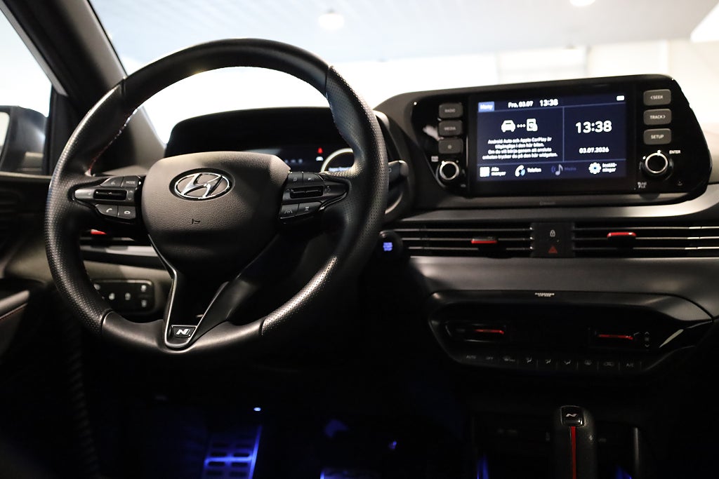 Hyundai i20 1.0 T-GDI DCT N-Line Kamera CarPlay Rattvärme Keyless 2022