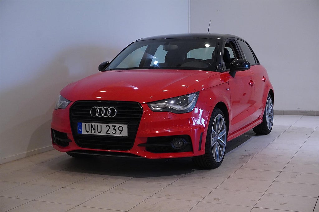 Audi A1 Sportback 1,2 Tsfi 86hk Sport Edition S-Line | Ränta 1,99%