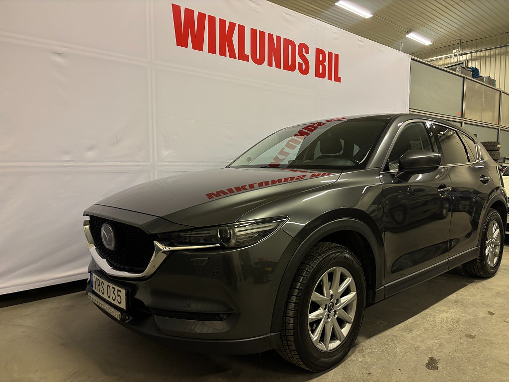 Mazda CX-5 2.2 SKYACTIV-D AWD GPS head back drag helskinn