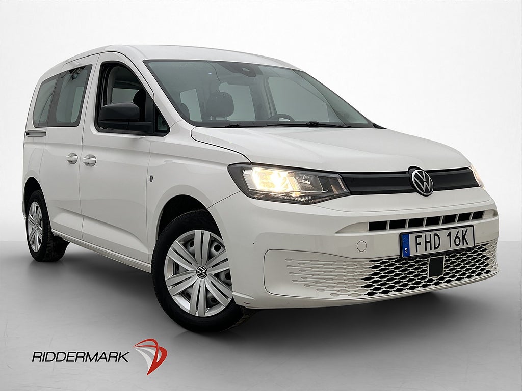 Volkswagen Caddy Life 2.0TDI Dragkrok PDC 5-Sit CARPLAY Moms