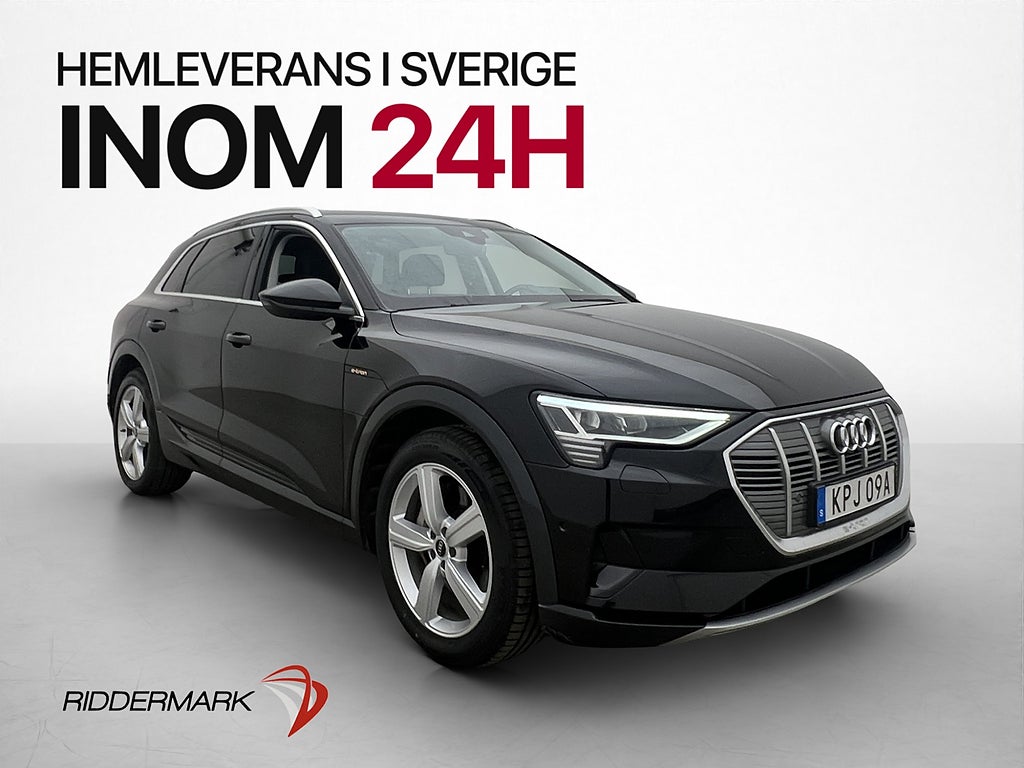 Audi E-Tron 55 Q 408hk Proline Cockpit Skinn Kamera Nav Drag
