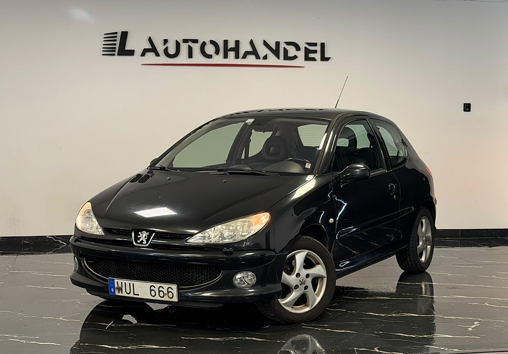 Peugeot 206 3-dörrar 1.6 XS 109Hk