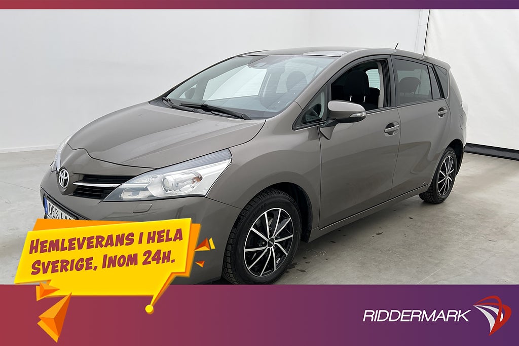 Toyota Verso 1.8 147hk Active Plus 7-sits Pano Kamera Navi