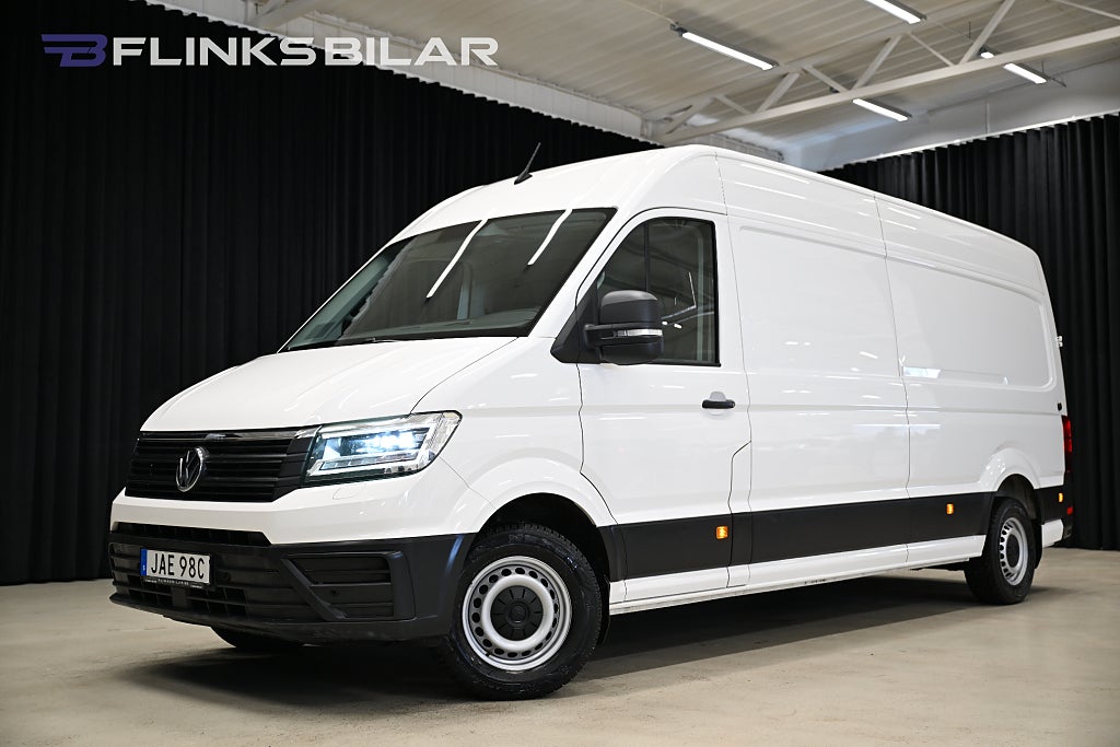 Volkswagen crafter 177HK L4 Automat|XL-Skåp|LED|Värmare|Rattvärme|Leasbar