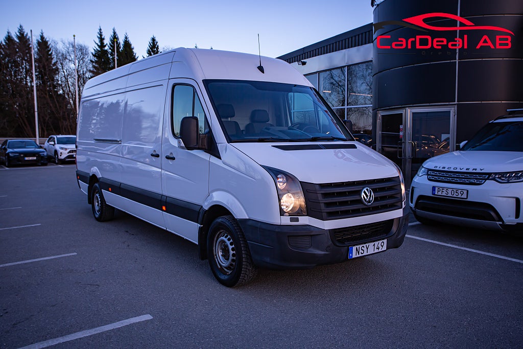 Volkswagen crafter 35 L3H2 2.0 TDI Värmare 3-Sits Drag MOMS
