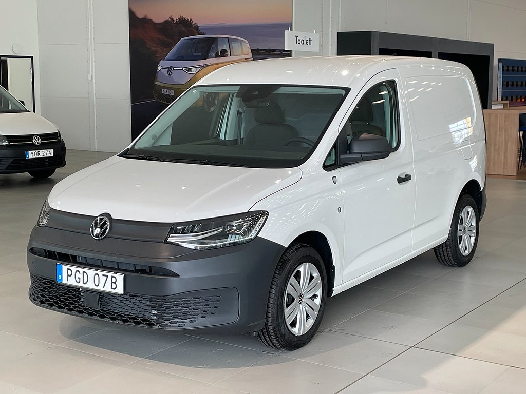 Volkswagen Caddy Cargo 2.0 TDI 122hk Drag D-Värmare Aut