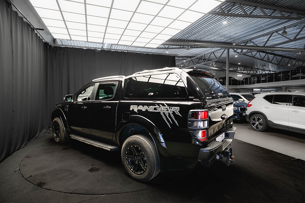 Ford ranger EcoBlue Bi-Turbo 4x4 Wildtrak KÅPA D-VÄRM LÄDER DRAG