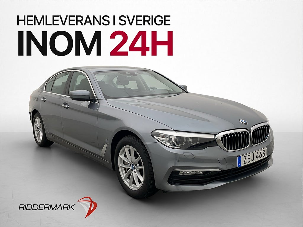 BMW 530e Sedan 252hk Kamera Navi Rattvärme Ambient