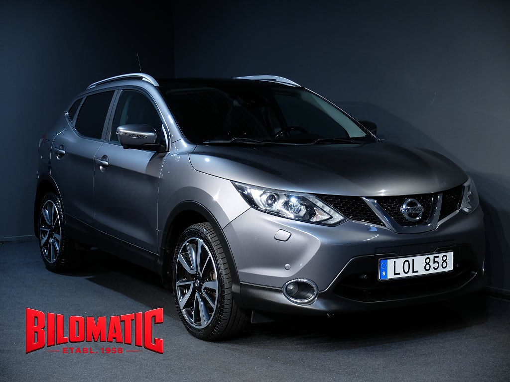 Nissan Qashqai 1.6dCi AUT 130hk TEKNA NAV Panorama DRAG S+V-Hjul
