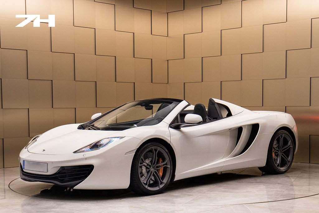 McLaren MP4-12C Spider / Kolfiber / Stealth pack / 