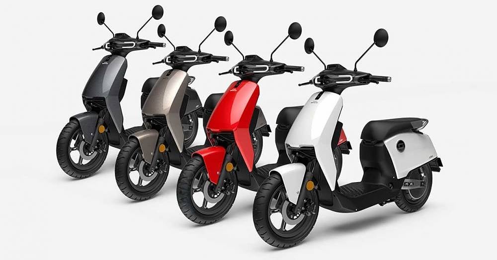Super SOCO CUX EU MOPED ELEKTRISK KÖR MILJÖVÄNLIGT 
