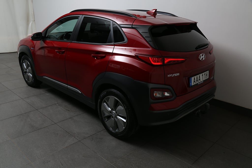 Hyundai Kona Electric 64 kWh Essential 204hk Aut Dragkrok 2020