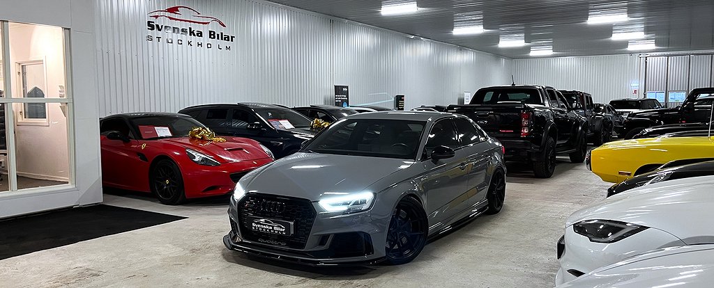 Audi RS3 Quattro Sedan 500+hk /NARDO/COCKPIT/SPORTAVGAS/B&O