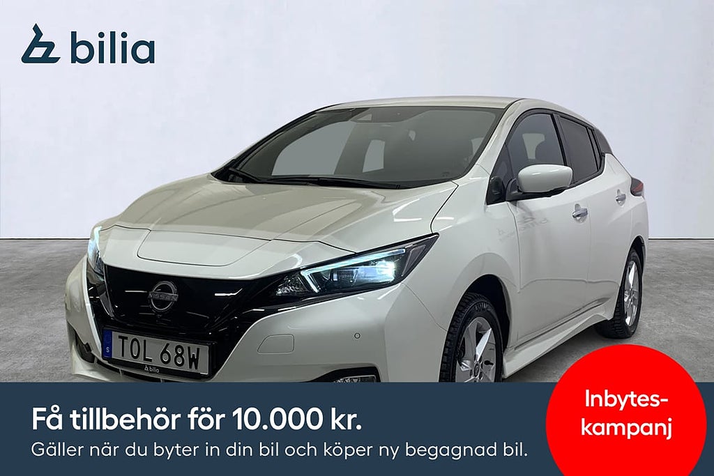 Nissan Leaf 59KW N-connecta V-hjul,Luftvärmepump