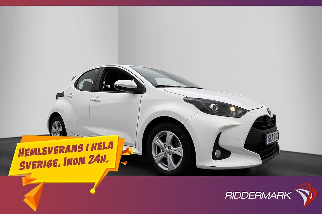 Toyota Yaris Hybrid 116hk Active Kamera Rattvärme Adp-Fart