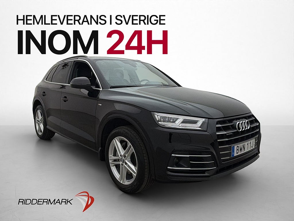 Audi Q5 55 TFSI 367hk LaddHybrid Cockpit Navi Drag CarPlay