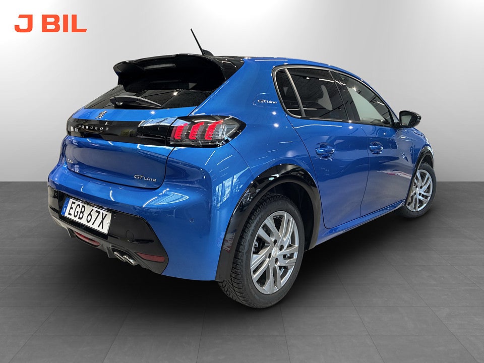 Bild på Peugeot 208 GT-Line 1.2 PT 130hk Aut PANO B-KAMERA