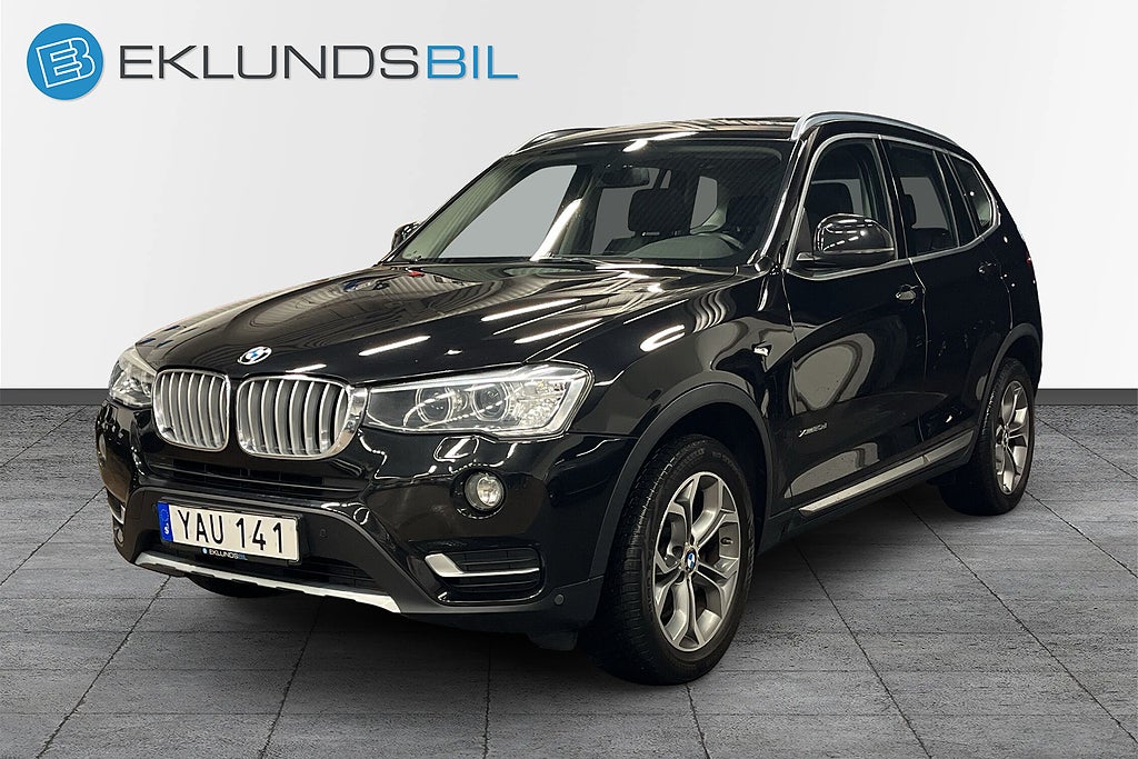 BMW X3 xDrive20d xLine Läder Drag Panorama H&K