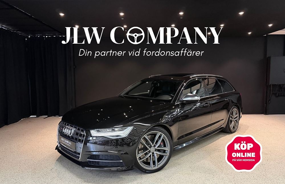 Audi S6 Avant 4.0 V8 | Quattro | Panorama | BOSE | Luftfjädring