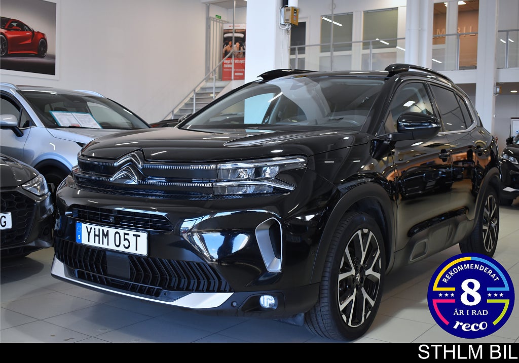 Citroën C5 Aircross 1.2 PureTech 130 EAT Panorama Navi B-kamera Moms