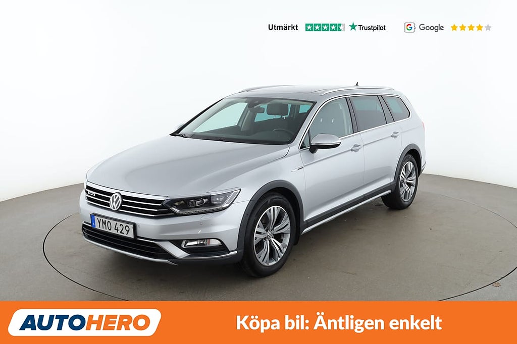 Volkswagen Passat Alltrack 2.0 TDI 4M / Pano, Fjärrvärm,...
