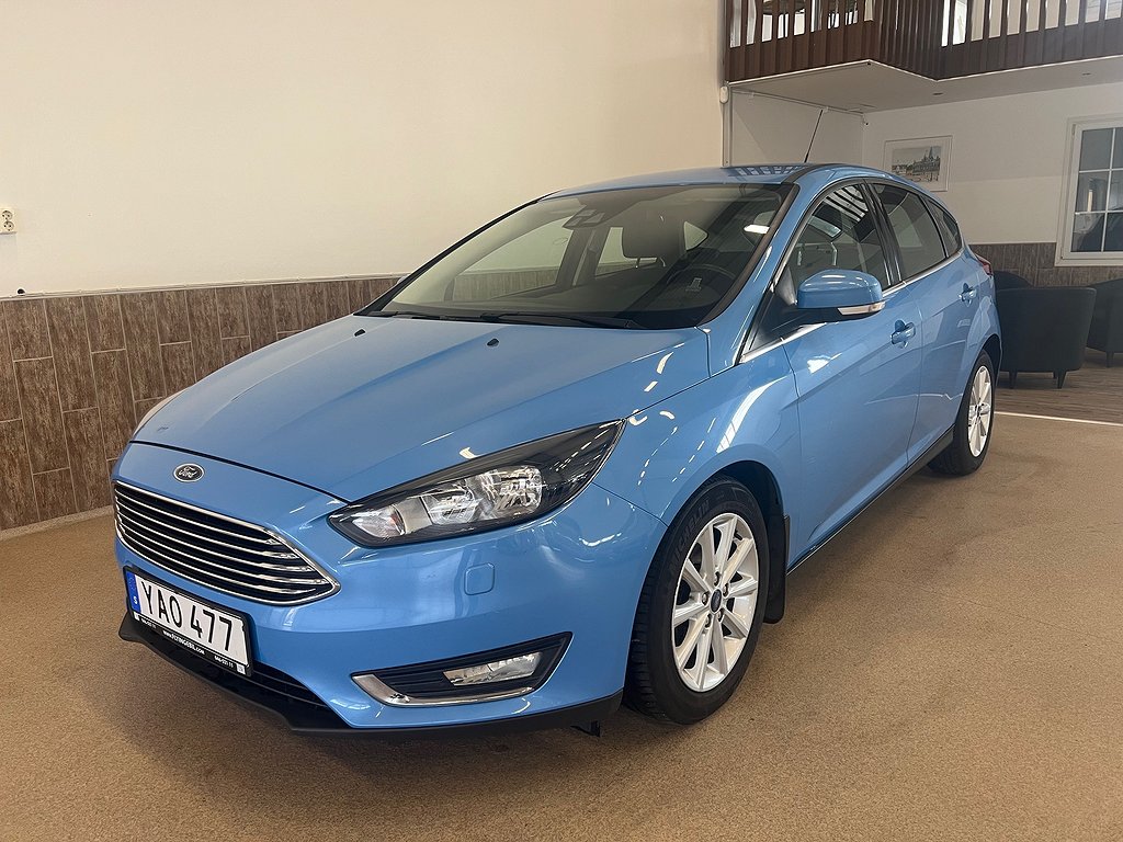 Ford Focus 1.0 EcoBoost Titanium 125HK /Räntekampanj 3,95%/