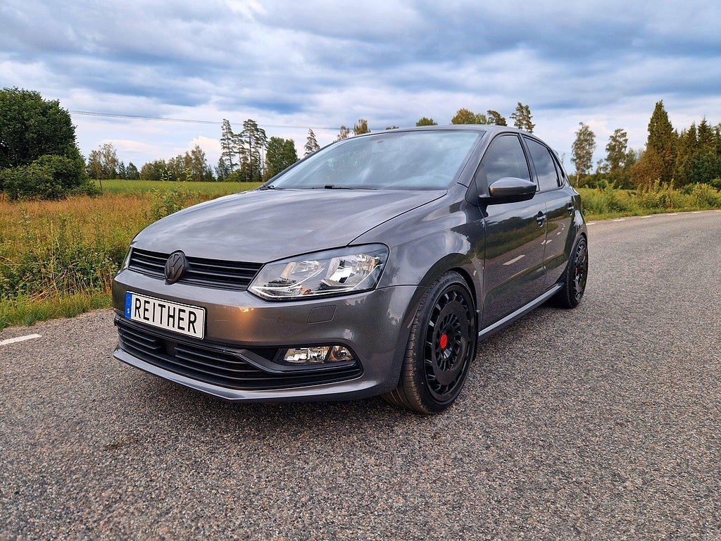 Volkswagen Polo 1.2 TSI – 130hk, KW Coilovers, Rotiform, WRC-vinge