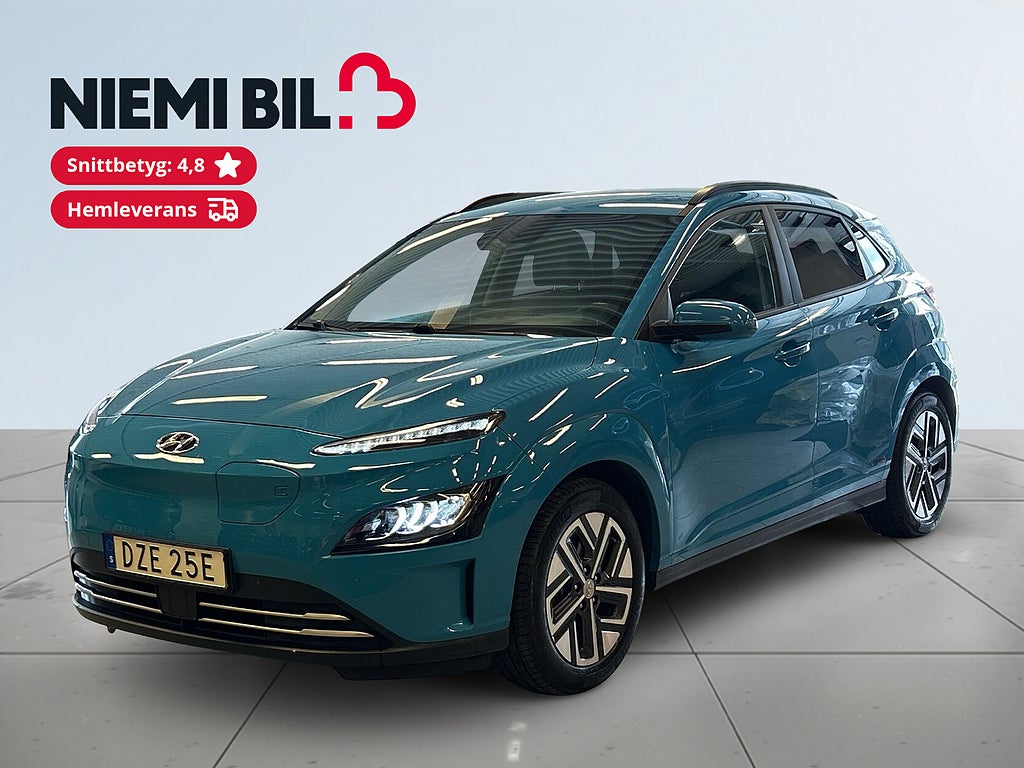 Hyundai Kona 64 kWh Essential Kamera/KRELL/AdaptivFart/Rattvärme/SoV