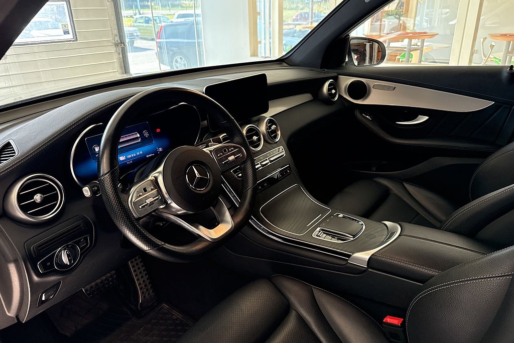 Mercedes-Benz GLC 300 de 4MATIC Aut AMG Line P-värm Drag Kamera Moms miniatyr 6
