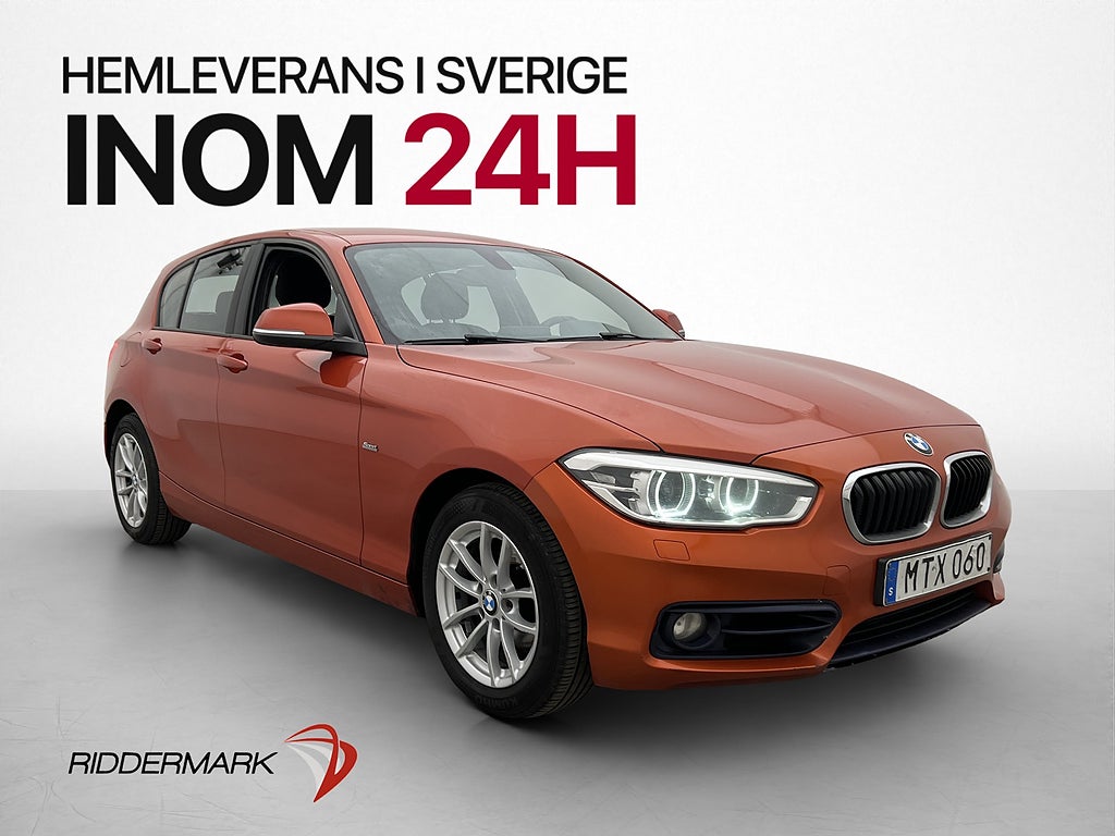 BMW 118 d Steptronic 150hk Sport line P-Sensorer Keyless