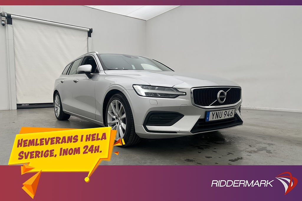 Volvo V60 D4 190hk Momentum VOC Värmare Sensorer Rattvärme