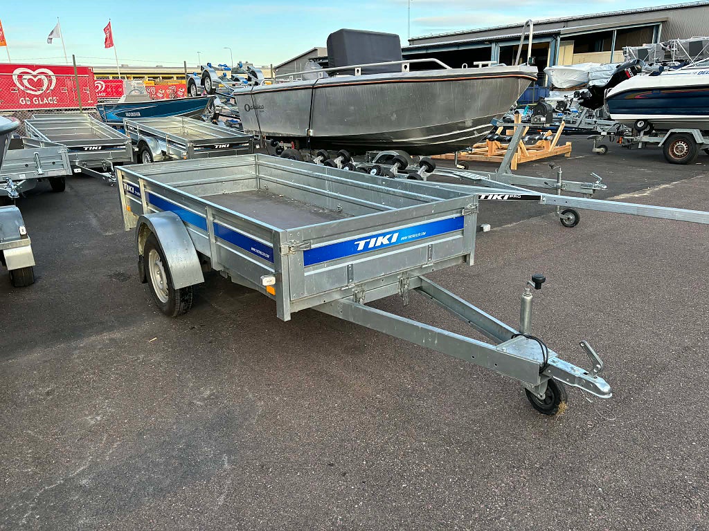 Tikitreiler 265 c med tipp & Stödhjul 